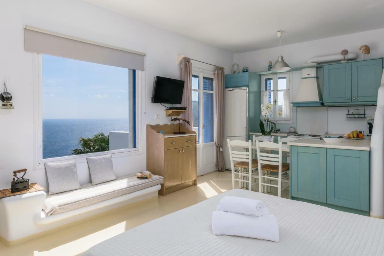 Heavenly Milos Suites Agia Kiriaki Beach  Eksteriør billede